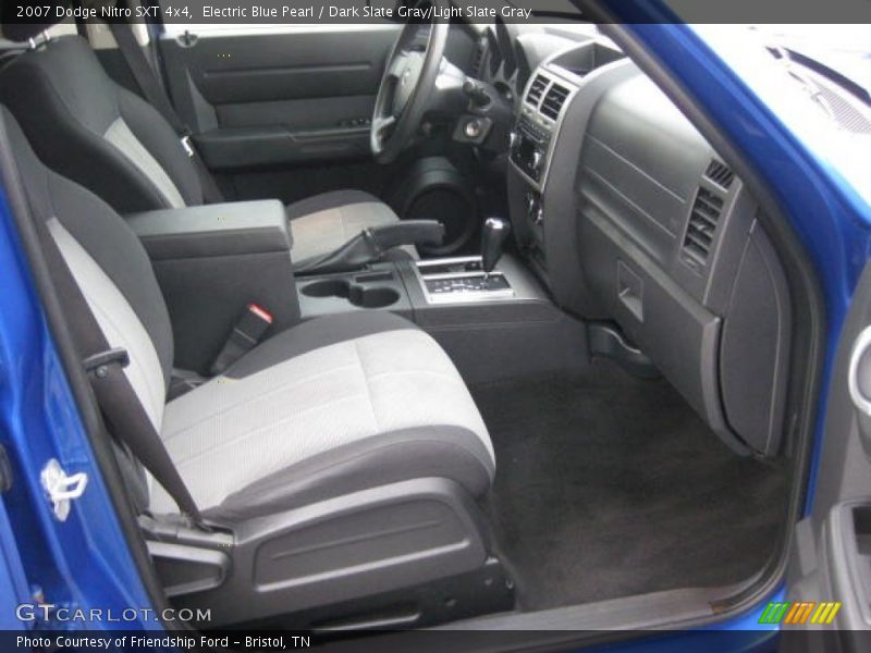 Electric Blue Pearl / Dark Slate Gray/Light Slate Gray 2007 Dodge Nitro SXT 4x4
