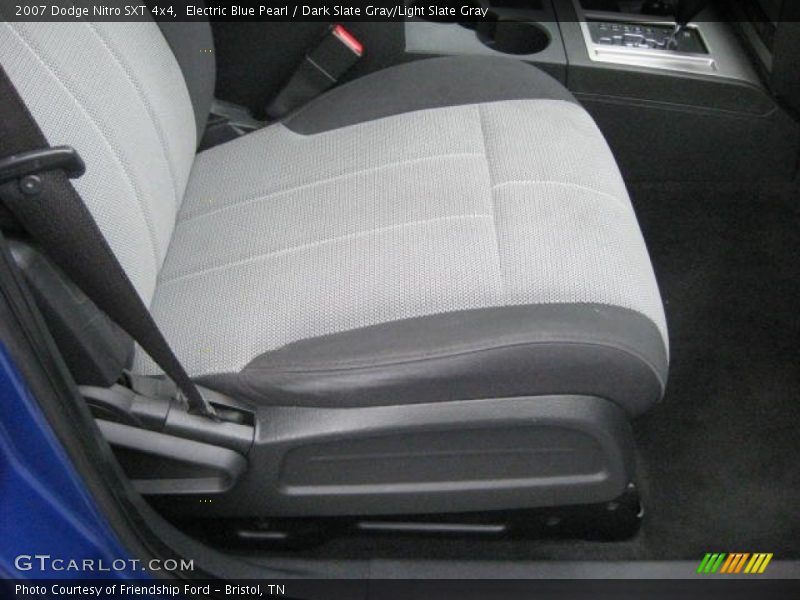 Electric Blue Pearl / Dark Slate Gray/Light Slate Gray 2007 Dodge Nitro SXT 4x4