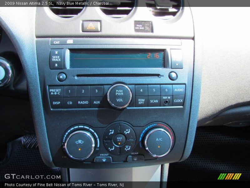 Navy Blue Metallic / Charcoal 2009 Nissan Altima 2.5 SL