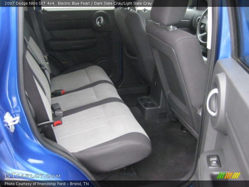 Electric Blue Pearl / Dark Slate Gray/Light Slate Gray 2007 Dodge Nitro SXT 4x4