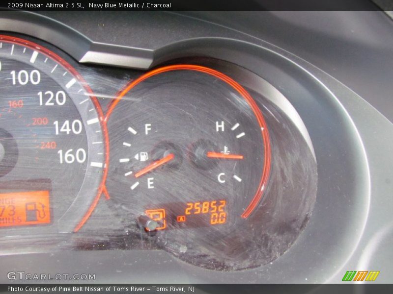 Navy Blue Metallic / Charcoal 2009 Nissan Altima 2.5 SL
