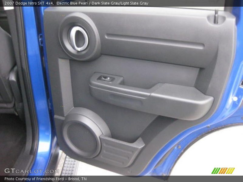 Electric Blue Pearl / Dark Slate Gray/Light Slate Gray 2007 Dodge Nitro SXT 4x4