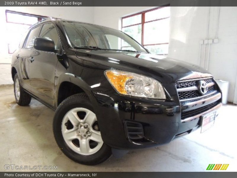 Black / Sand Beige 2009 Toyota RAV4 4WD