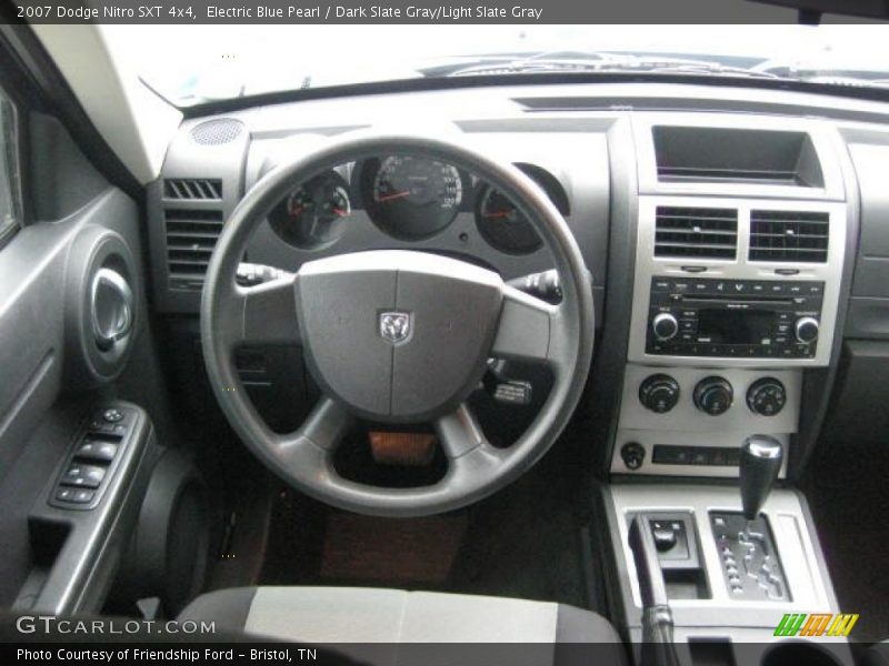 Electric Blue Pearl / Dark Slate Gray/Light Slate Gray 2007 Dodge Nitro SXT 4x4