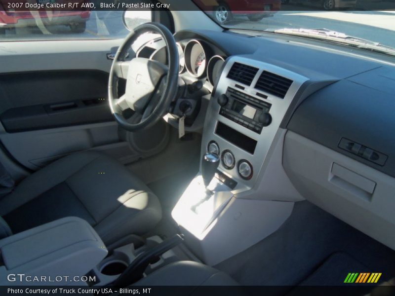 Black / Pastel Slate Gray 2007 Dodge Caliber R/T AWD