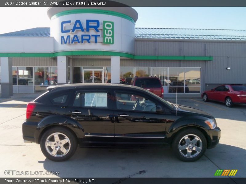 Black / Pastel Slate Gray 2007 Dodge Caliber R/T AWD