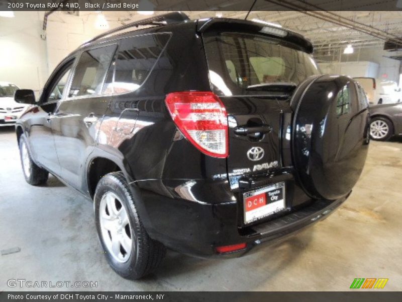 Black / Sand Beige 2009 Toyota RAV4 4WD