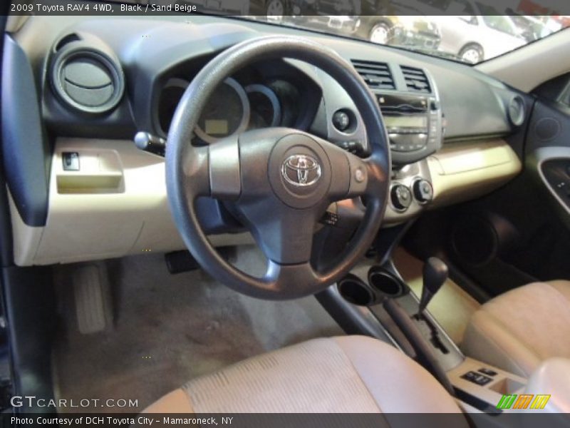 Black / Sand Beige 2009 Toyota RAV4 4WD