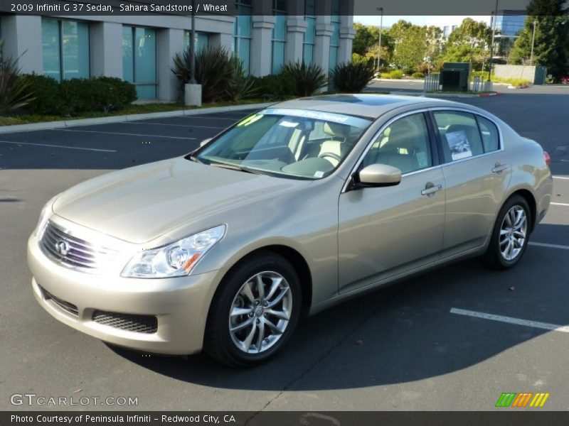 Sahara Sandstone / Wheat 2009 Infiniti G 37 Sedan