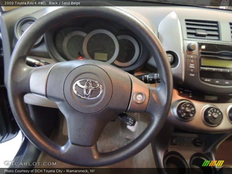 Black / Sand Beige 2009 Toyota RAV4 4WD
