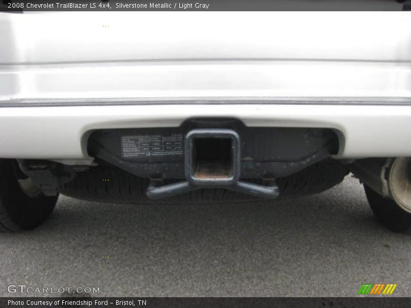 Silverstone Metallic / Light Gray 2008 Chevrolet TrailBlazer LS 4x4