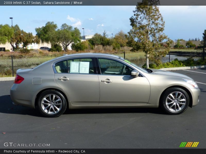 Sahara Sandstone / Wheat 2009 Infiniti G 37 Sedan