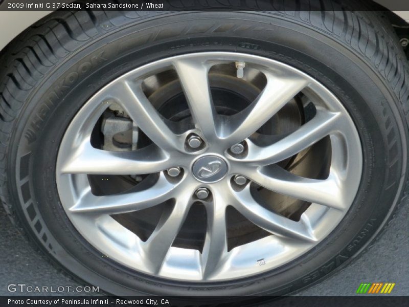 Sahara Sandstone / Wheat 2009 Infiniti G 37 Sedan