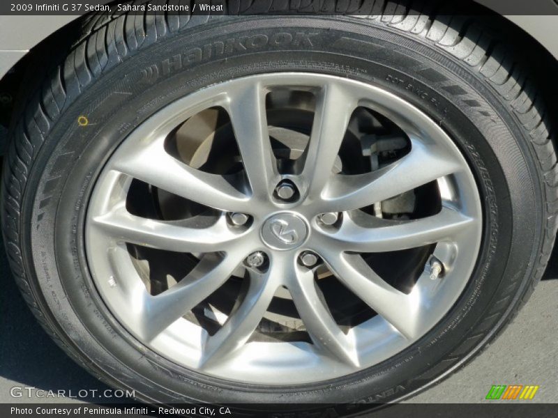 Sahara Sandstone / Wheat 2009 Infiniti G 37 Sedan