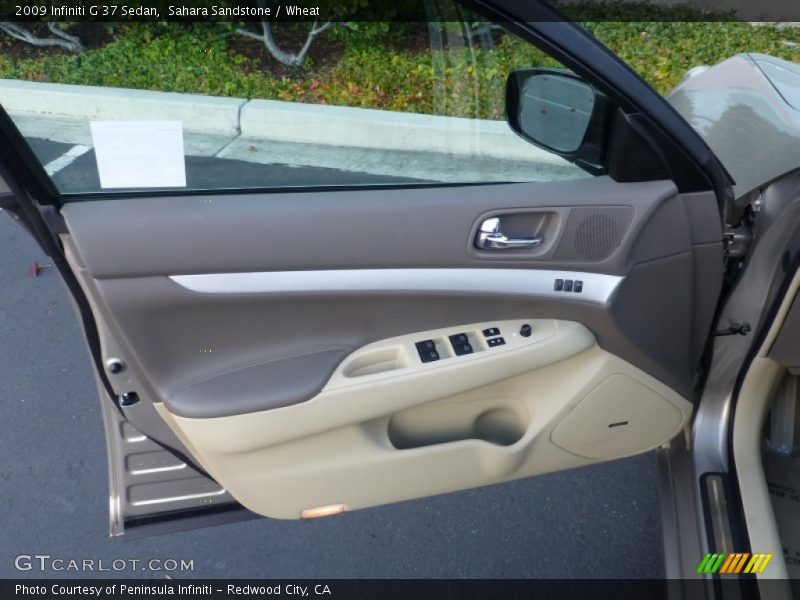 Sahara Sandstone / Wheat 2009 Infiniti G 37 Sedan