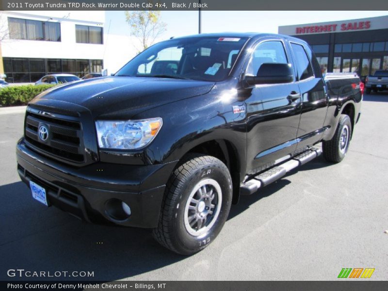 Black / Black 2011 Toyota Tundra TRD Rock Warrior Double Cab 4x4