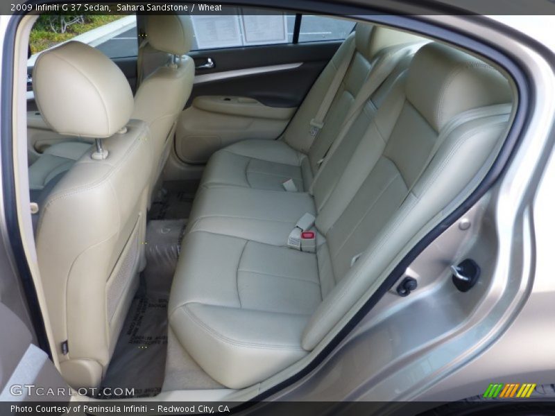 Sahara Sandstone / Wheat 2009 Infiniti G 37 Sedan