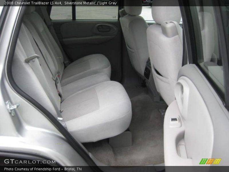 Silverstone Metallic / Light Gray 2008 Chevrolet TrailBlazer LS 4x4