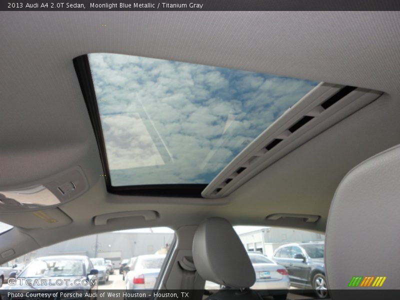 Moonlight Blue Metallic / Titanium Gray 2013 Audi A4 2.0T Sedan