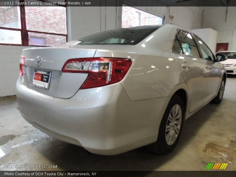 Classic Silver Metallic / Ash 2012 Toyota Camry L
