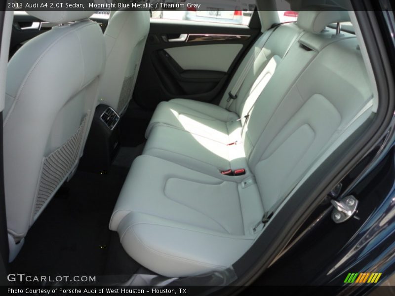 Moonlight Blue Metallic / Titanium Gray 2013 Audi A4 2.0T Sedan