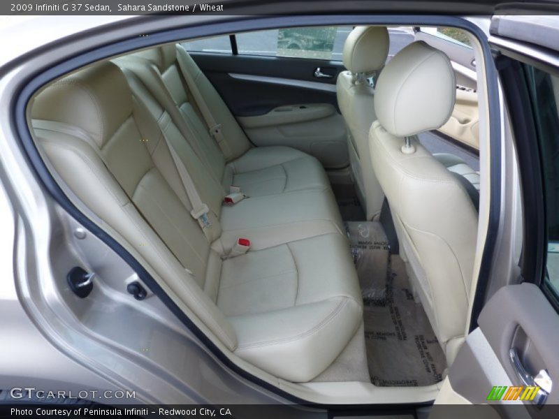 Sahara Sandstone / Wheat 2009 Infiniti G 37 Sedan