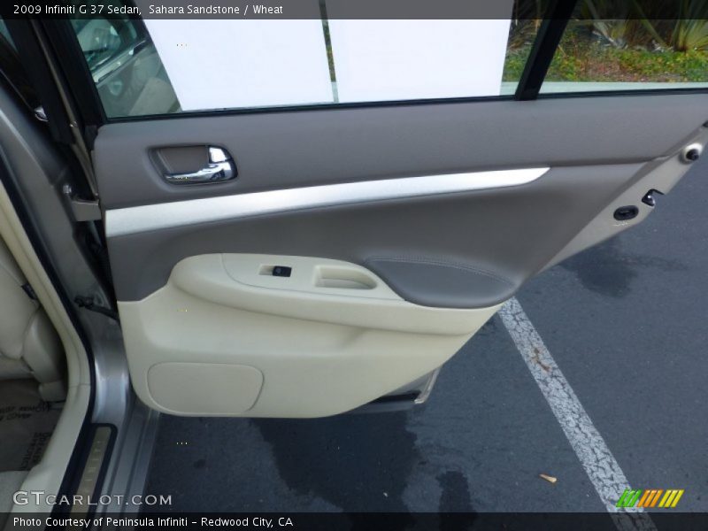 Sahara Sandstone / Wheat 2009 Infiniti G 37 Sedan