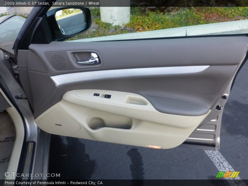 Sahara Sandstone / Wheat 2009 Infiniti G 37 Sedan
