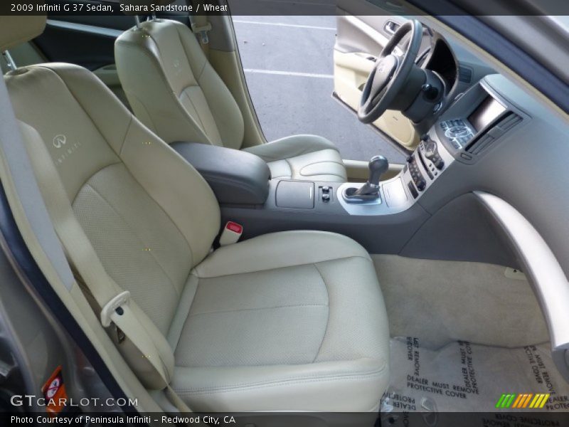 Sahara Sandstone / Wheat 2009 Infiniti G 37 Sedan