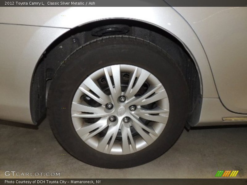 Classic Silver Metallic / Ash 2012 Toyota Camry L