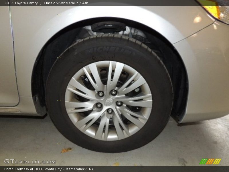 Classic Silver Metallic / Ash 2012 Toyota Camry L