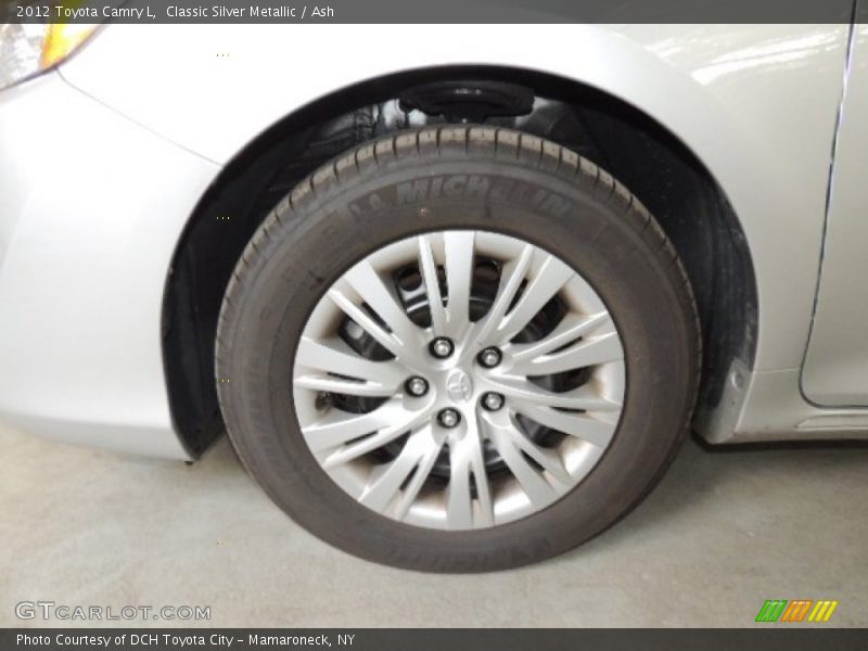 Classic Silver Metallic / Ash 2012 Toyota Camry L