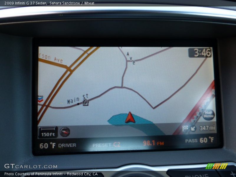 Sahara Sandstone / Wheat 2009 Infiniti G 37 Sedan