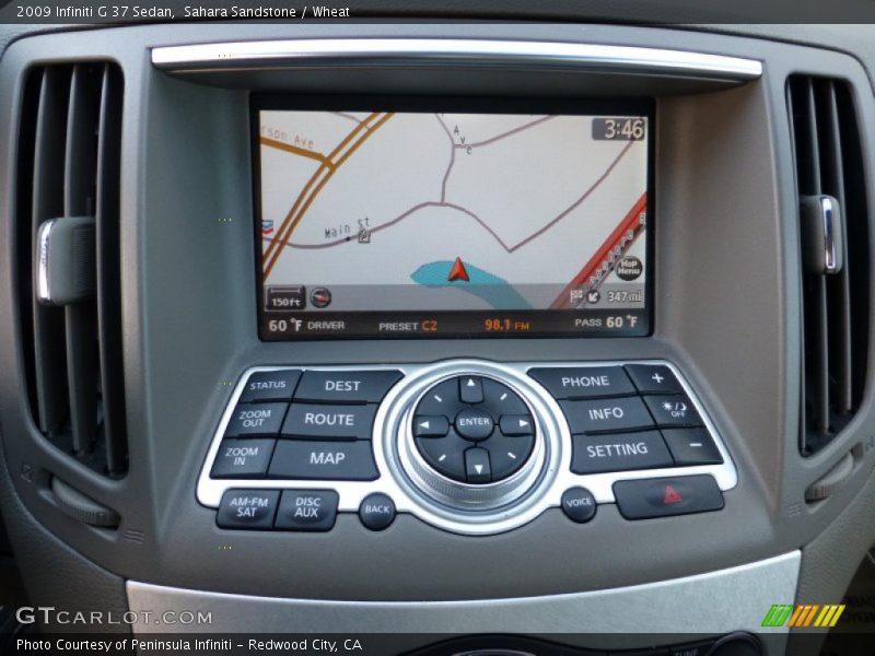 Sahara Sandstone / Wheat 2009 Infiniti G 37 Sedan