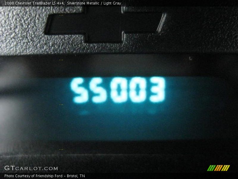 Silverstone Metallic / Light Gray 2008 Chevrolet TrailBlazer LS 4x4