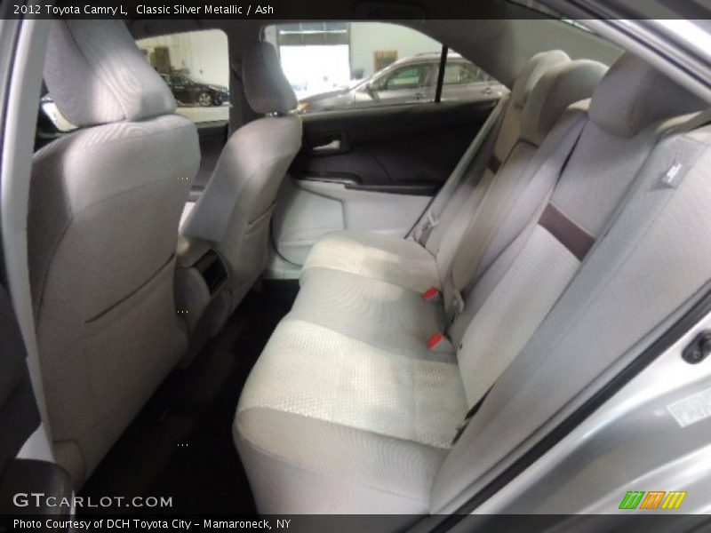 Classic Silver Metallic / Ash 2012 Toyota Camry L