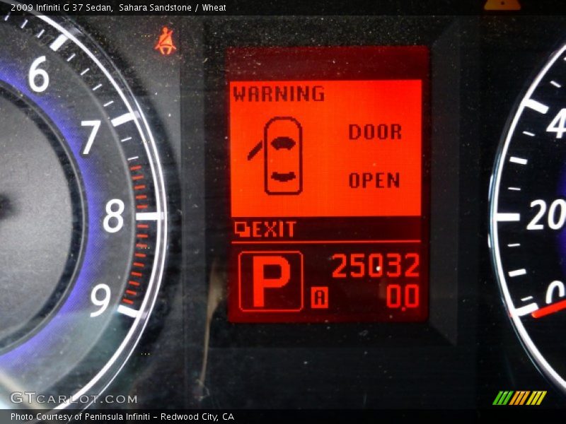 Sahara Sandstone / Wheat 2009 Infiniti G 37 Sedan