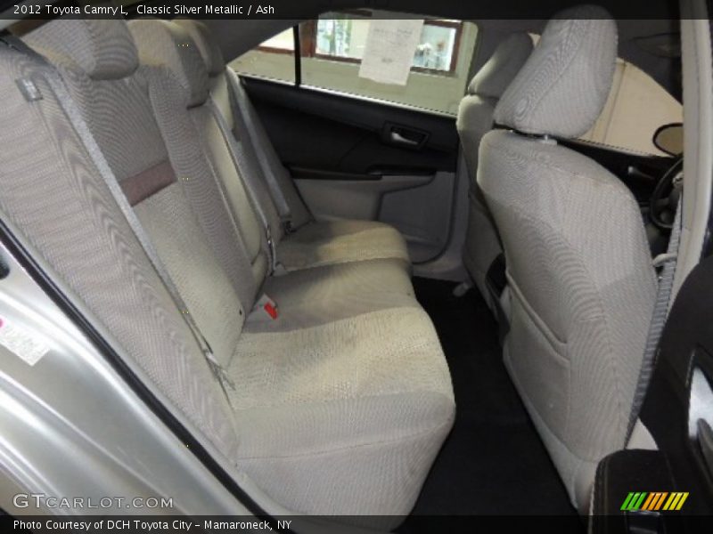 Classic Silver Metallic / Ash 2012 Toyota Camry L