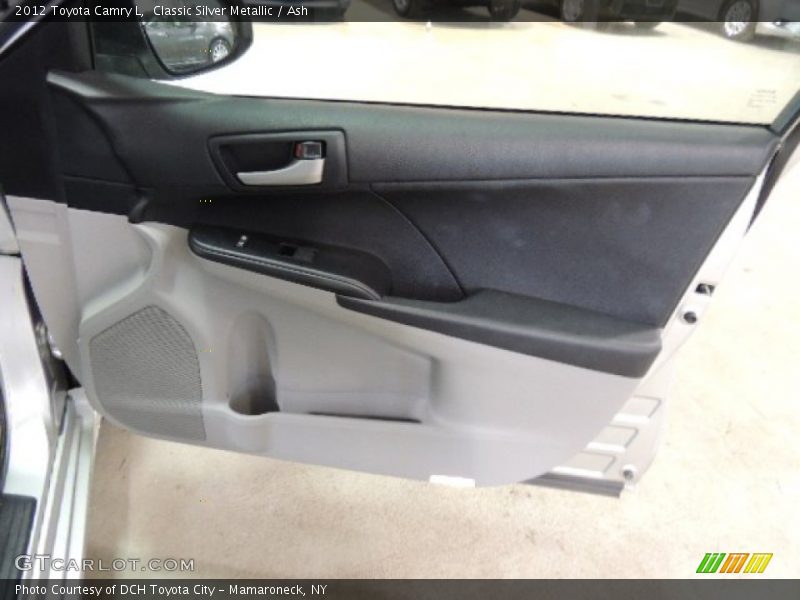 Classic Silver Metallic / Ash 2012 Toyota Camry L