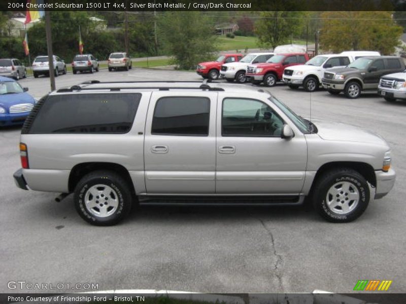 Silver Birch Metallic / Gray/Dark Charcoal 2004 Chevrolet Suburban 1500 LT 4x4