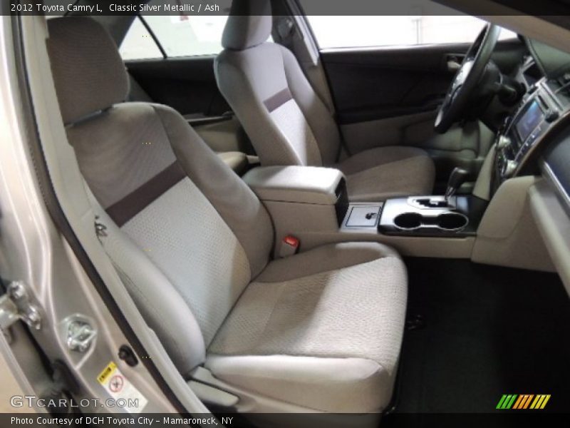 Classic Silver Metallic / Ash 2012 Toyota Camry L