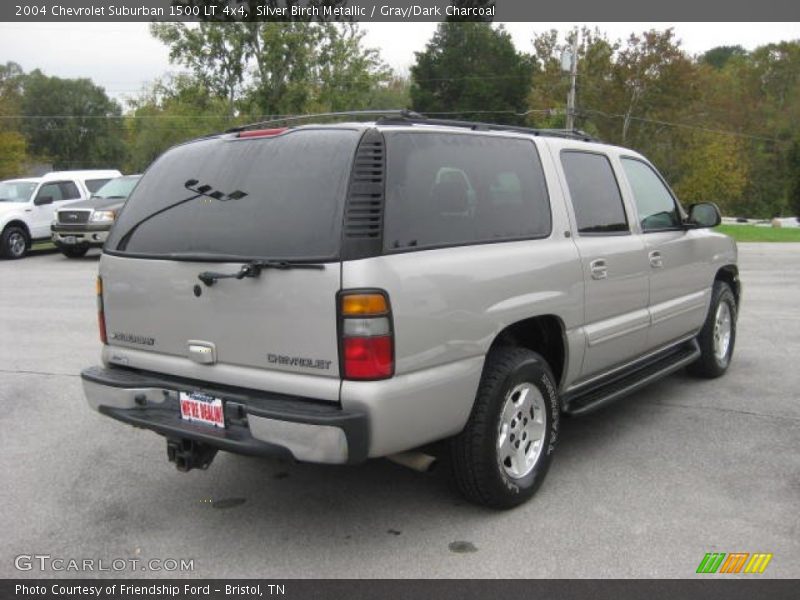 Silver Birch Metallic / Gray/Dark Charcoal 2004 Chevrolet Suburban 1500 LT 4x4