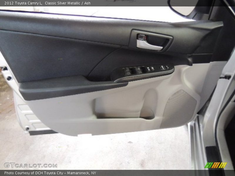Classic Silver Metallic / Ash 2012 Toyota Camry L