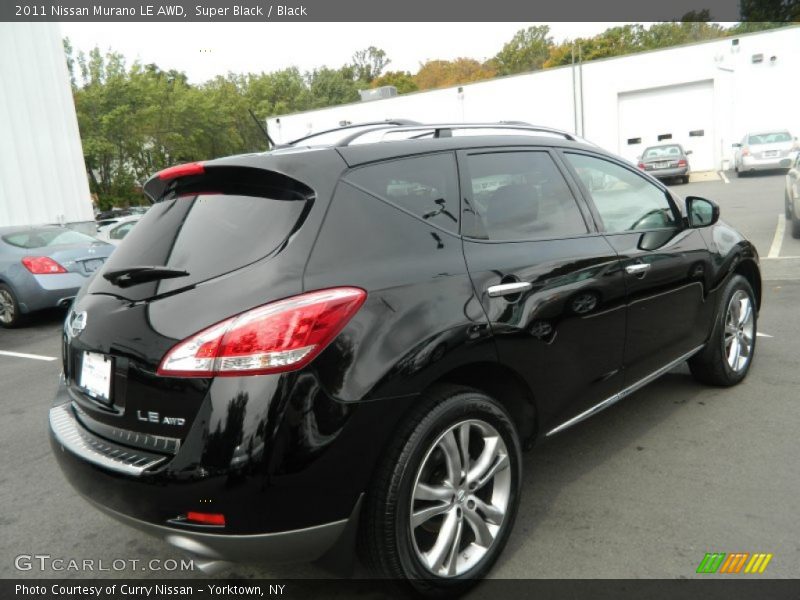 Super Black / Black 2011 Nissan Murano LE AWD