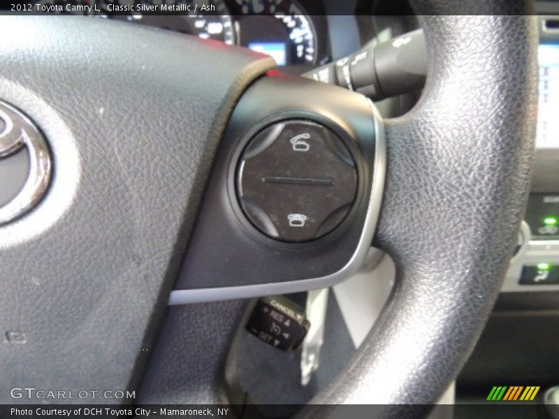 Classic Silver Metallic / Ash 2012 Toyota Camry L