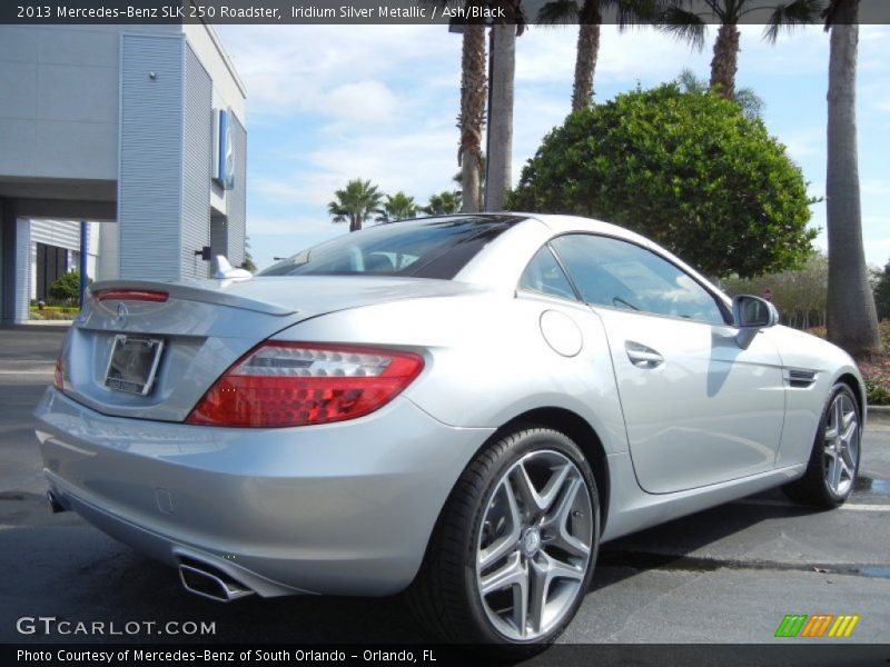 Iridium Silver Metallic / Ash/Black 2013 Mercedes-Benz SLK 250 Roadster