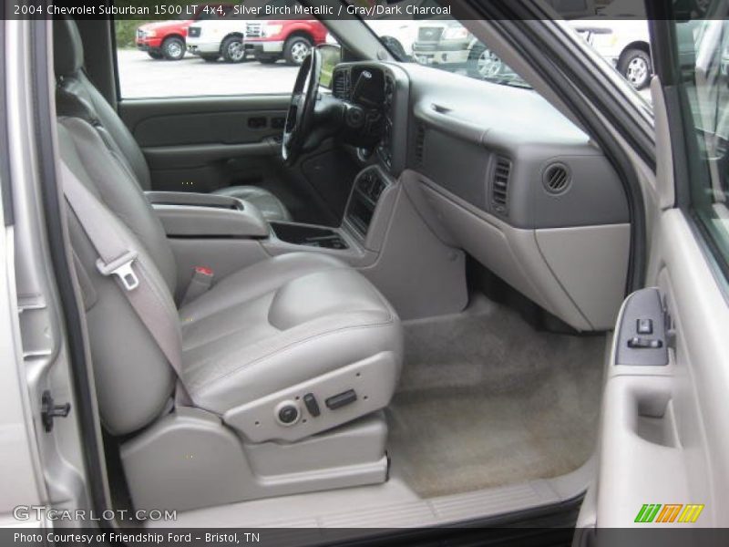 Silver Birch Metallic / Gray/Dark Charcoal 2004 Chevrolet Suburban 1500 LT 4x4