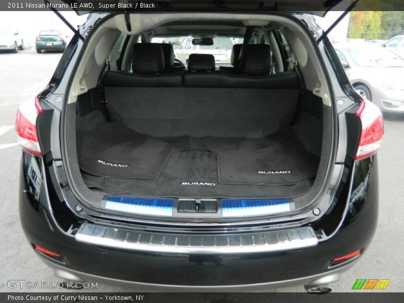 Super Black / Black 2011 Nissan Murano LE AWD