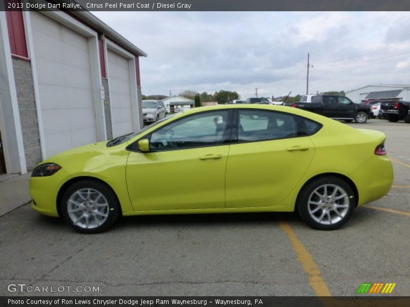  2013 Dart Rallye Citrus Peel Pearl Coat