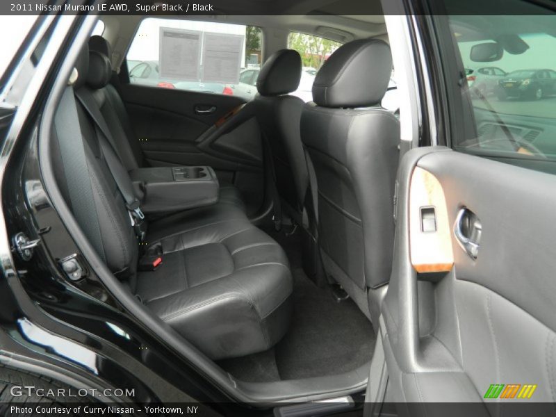 Super Black / Black 2011 Nissan Murano LE AWD